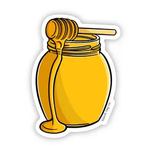 Blank Tag Co.® Waterproof Jar of Honey Sticker