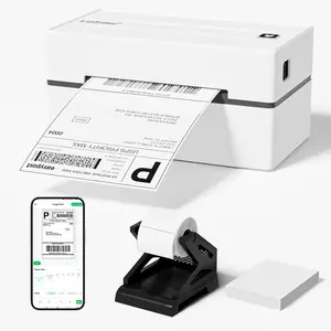 Bluetooth Label Thermal Printer 4x6, Wireless Shipping Parcel Printer, Compatible with Phone/PC & Mac, Supports USPS/UPS/Shopify/Amazon/Etsy & More, Ideal for Small Business/Home Office