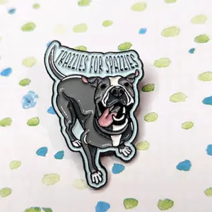 Trazzies for Spazzies Veterinary Enamel Pin