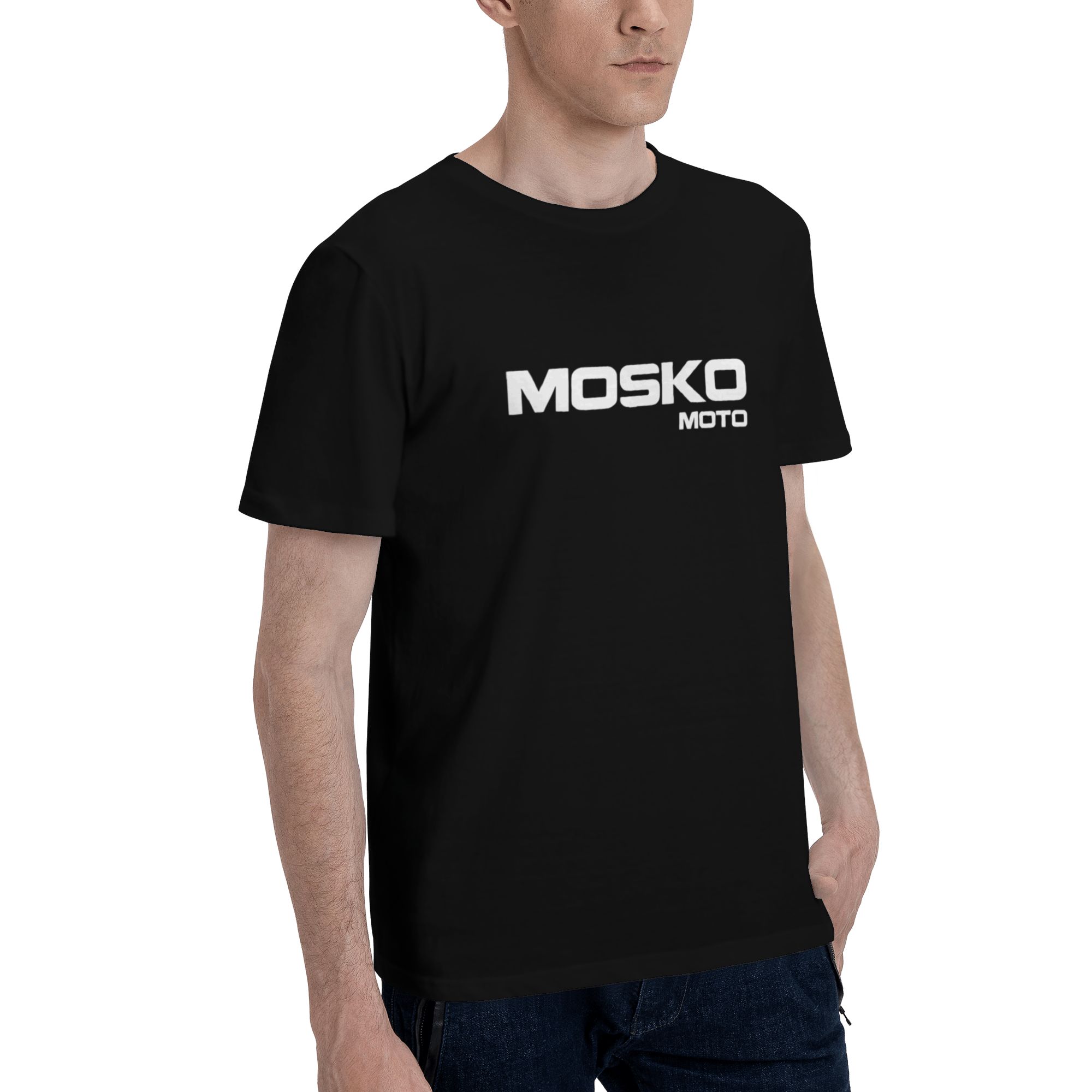 Classic T-Shirt  Mosko Moto Adventure Motorcycle T-Shirt | Logo Graphic Tee for Riders