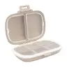 Travel Pill Organizer, 8 Compartments Portable Pill Case, Daily Pill Box to Hold Vitamins, Small Pill Container for Pocket Purse Medicine Organizer