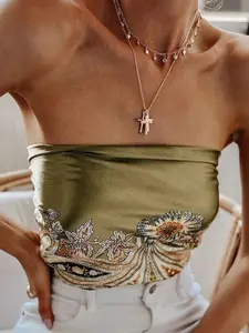 Women's Boho Style Scarf Print Square Scarf, Fashionable Casual Soft Comfortable Bandana for Daily Wear, Versatile Scarf for All Seasons, Soft Material