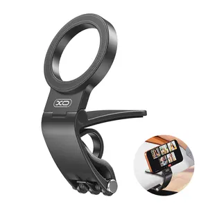 Magnetic Car Phone Mount,  Hands Free Cell Phone Holder Clip Car Accessories fit iPhone 17 16 15 14 13 12 Pro Plus Max 95° Adjustable Car Phone Holder for Magsafe Phone Holders