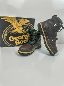 Georgia Giant Work Men's Boot, Brown, Size 9M