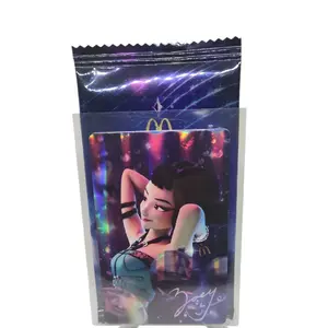 2026 McDonalds K-pop Demon Hunters Zoey Card LUNCH/DINNER Sealed (Ready to Ship)