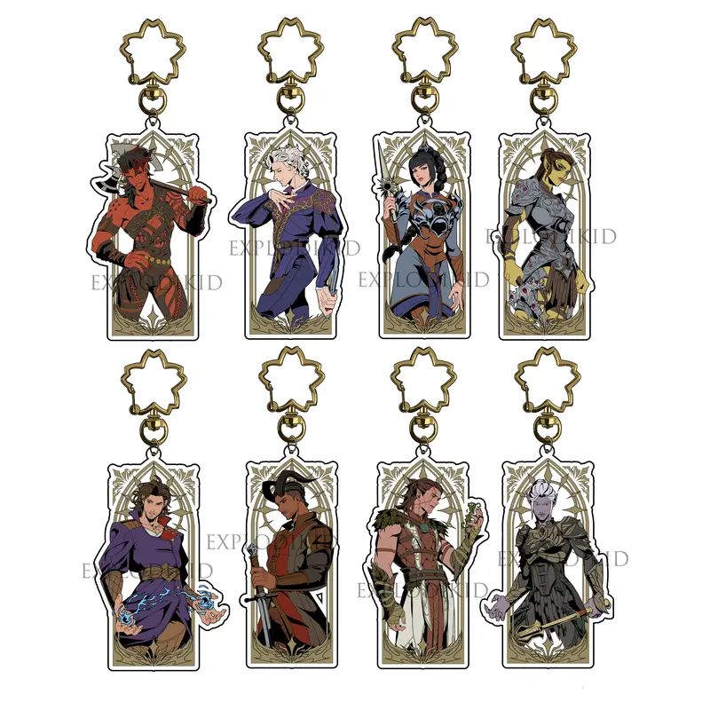 Baldur's Gate 3 Keychains