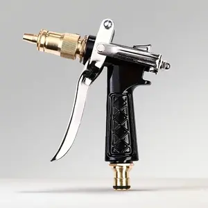High-pressure cleaning gun - Suitable for car washing and garden spraying, with textured handle, it is an ideal choice for high-pressure cleaning accessories.