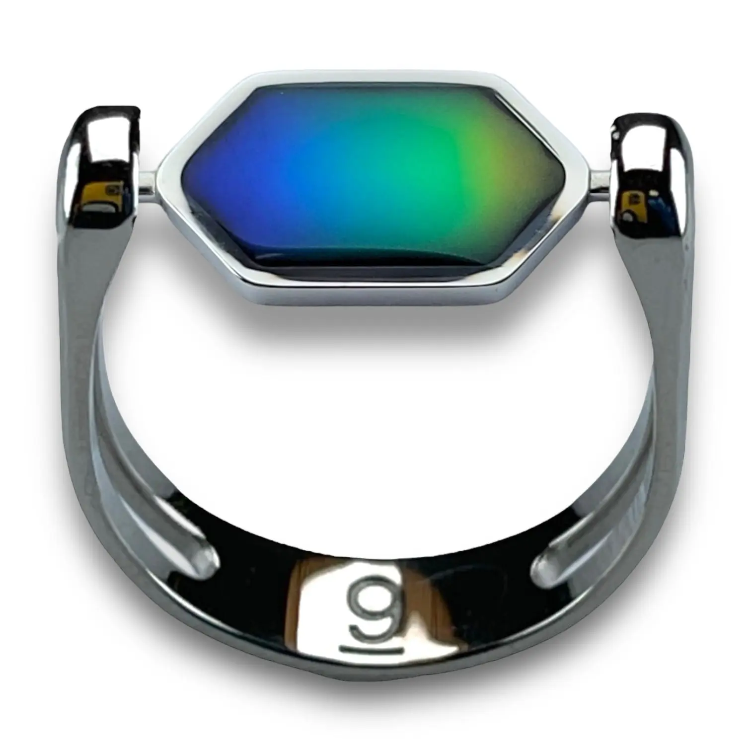 Mood Color-Changing HexBar Fidget Ring