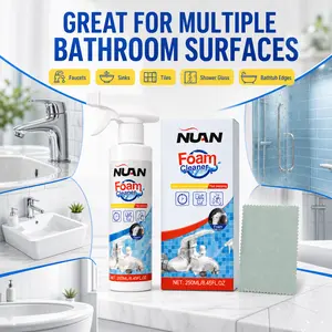 Multi-Surface Foam Cleaner – Ideal for Tubs, Showers, and Bathroom Surfaces!