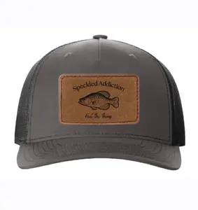 Speckled Addiction Leather Patch