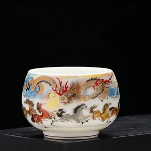 Hand-painted Ceramic Teacup Jianzhan-style Ceramic Tea Cup Single Cup