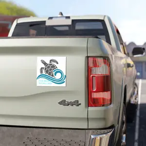 Beach Calling Car Magnet – Ocean Turtle Design | Summer Road Trip Accessory & Unique Gift for Beach Lovers