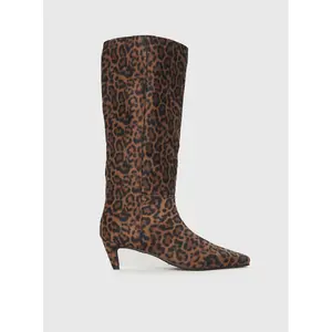 Billini Jovie Knee High Boots Leopard