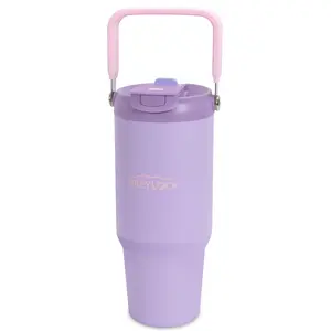 Greylock 30 oz NOVA Tumbler with Portable Handle - Leak-Proof Design, Insulated with 2-in-1 Lid & Flip Straw, Ideal for Outdoors & Home Use, Water Bottles Drinkware Flasks