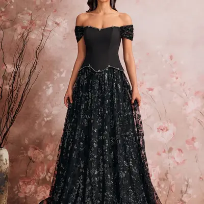 chinese dress ladies Amazon.com: Long Sleeve Maxi Dress for Women Lace Turtleneck Velvet Wrap  Slit Front Long Dress Elegant Formal Dress Black : Clothing, Shoes & Jewelry main image 1