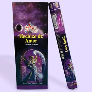 Love Spell Incense Pack, 1-Count Home Fragrance with Calming Scent