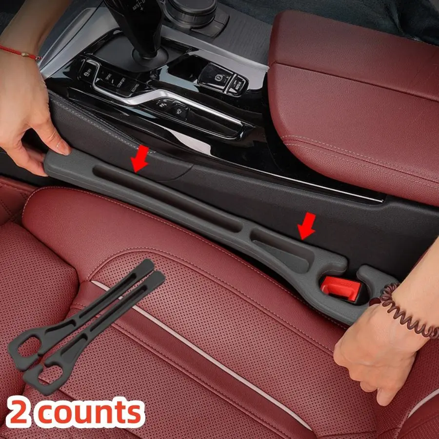 Car Seat-Gap Filler Strip, Universal Leak-Proof Car Seat-Gap Storage Organizer, Car Interior Accessories, Car Organization Supplies, Car Organizers, Car Organizers and Storage