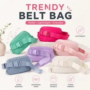 [Flash Sale] Durable Unisex Crossbody Belt Bag – Compact Design with Multiple Compartments | Everyday Carry Essential