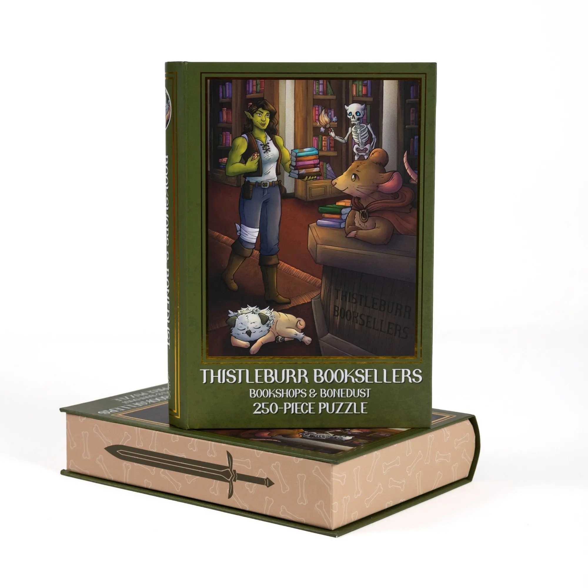 Thistleburr Booksellers Keepsake Puzzle | Bookshops & Bonedust