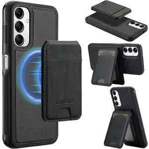2 in 1 Detachable Protective Wallet Case with Card Holder, Magnetic PU Leather RFID Blocking Flip Kickstand Credit Slots, Phone Case for Smartphone Samsung Galaxy A16 A14 A15 A52 4G/5G A34 A35 A36 A53 A54 A55 A56 5G, Cover