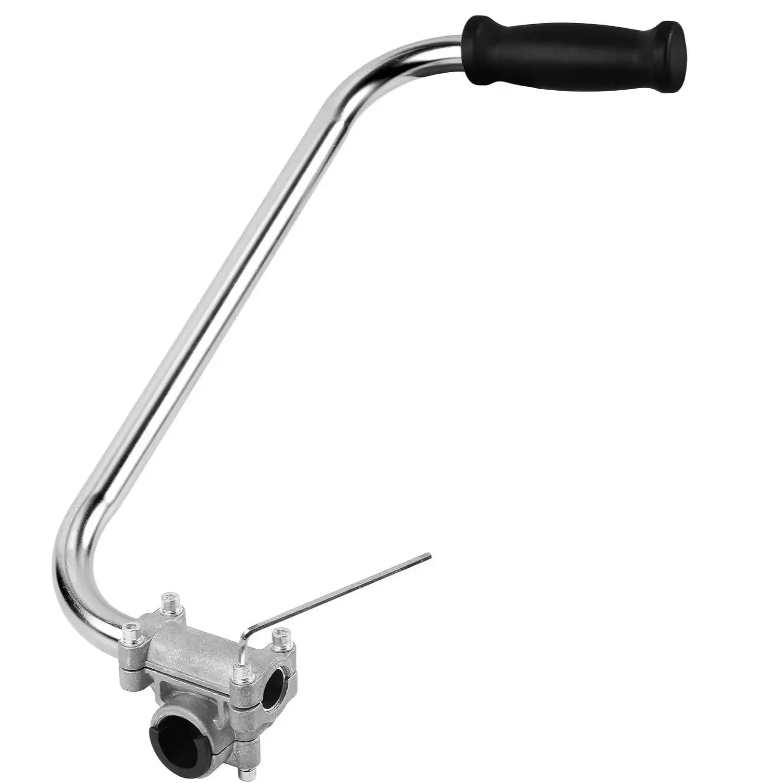 Aluminum Grass Trimmer Handle with Bracket Clip, Multifunctional Garden Trimmer Handle, Power Tool Accessories, Durable Aluminum Construction, Lawn Trimmer, Garden Tasks