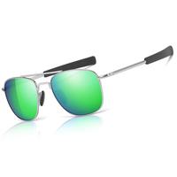 2025 Silver Frame/Green Mirrored Lens