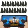 20 x Mobile Game Finger Sleeves, Spandex-Elastane Adjustable Sweatproof Anti-Fingerprint Touchscreen Accessories for Smartphone, Phone/iPad, PUBG, Call of Duty Mobile