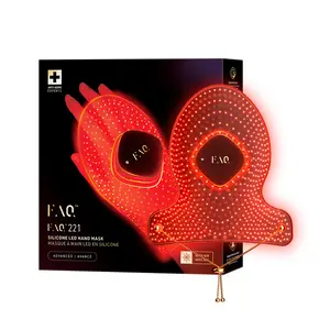 FAQ 221 Wearable Silicone Light Color Hand Mask - Luxury Skincare - Breakout Control - Wireless & Lightweight Masks Beauty - Flexible-Fit & Full Coverage - Beauty & Skin Care