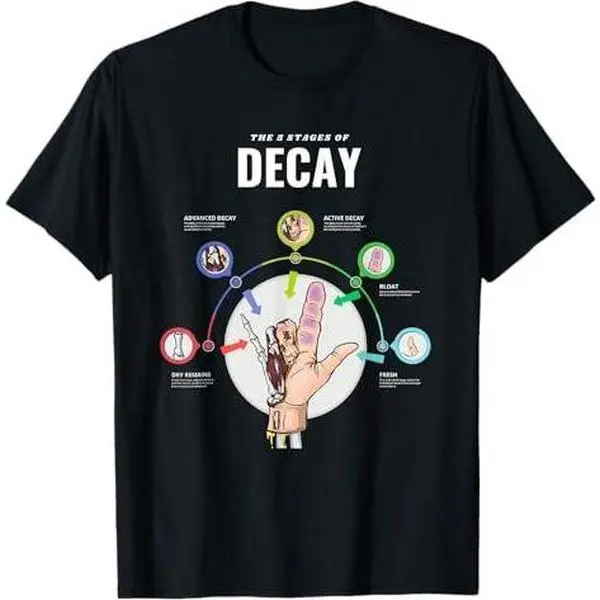 Stages of Decay Forensic Science - Medical examiner T-Shirt