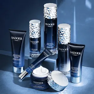 7Pcs Collagen Facial Kit, Glass Skin Care Set Moisturizing Brightening Nourishing, Gentle Skin Gift Set for Sensitive Skin Body