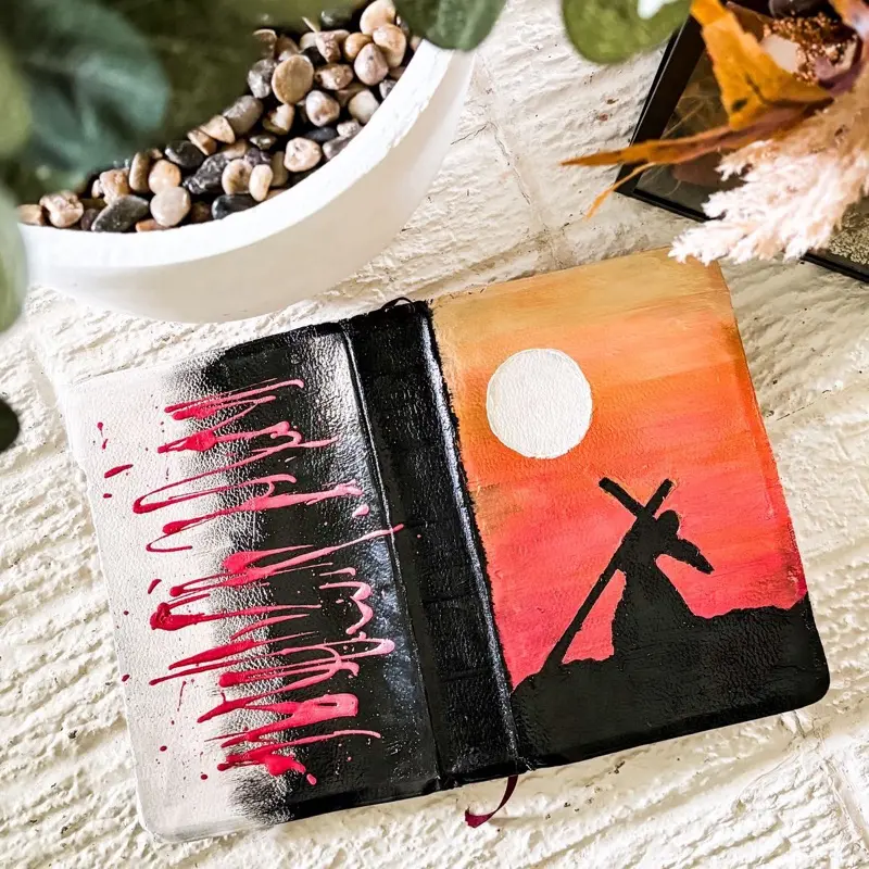Personalized/Reimagined Bible Cover  Art