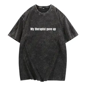 Sarcastic & Funny Sweatshirt Hoodie – Long Sleeve My Therapist Gave Up