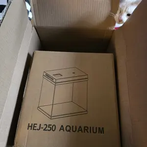 Craftsboys Aquarium Starter Kits, Nano Glass Fish Tank with Led Light and Complete Filter System