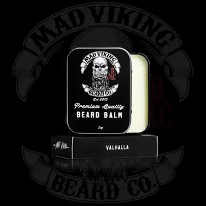 MAD VIKING VALHALLA BEARD BALM - Vanilla, Sandalwood scent