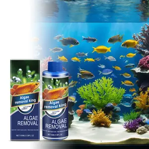 AMZ Aquarium Water Purifier - Fish Tank Stain Remover, Moss & Algae Eliminator, Fish-Safe Daily Maintenance Tool for Aquatic Water Treatment