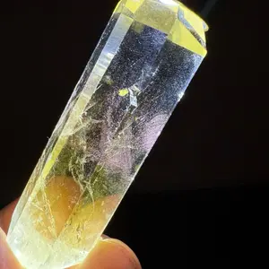 Rare Red Needle Citrine Tower – Natural Citrine with Inclusions, Polished Crystal Point, Collector Specimen