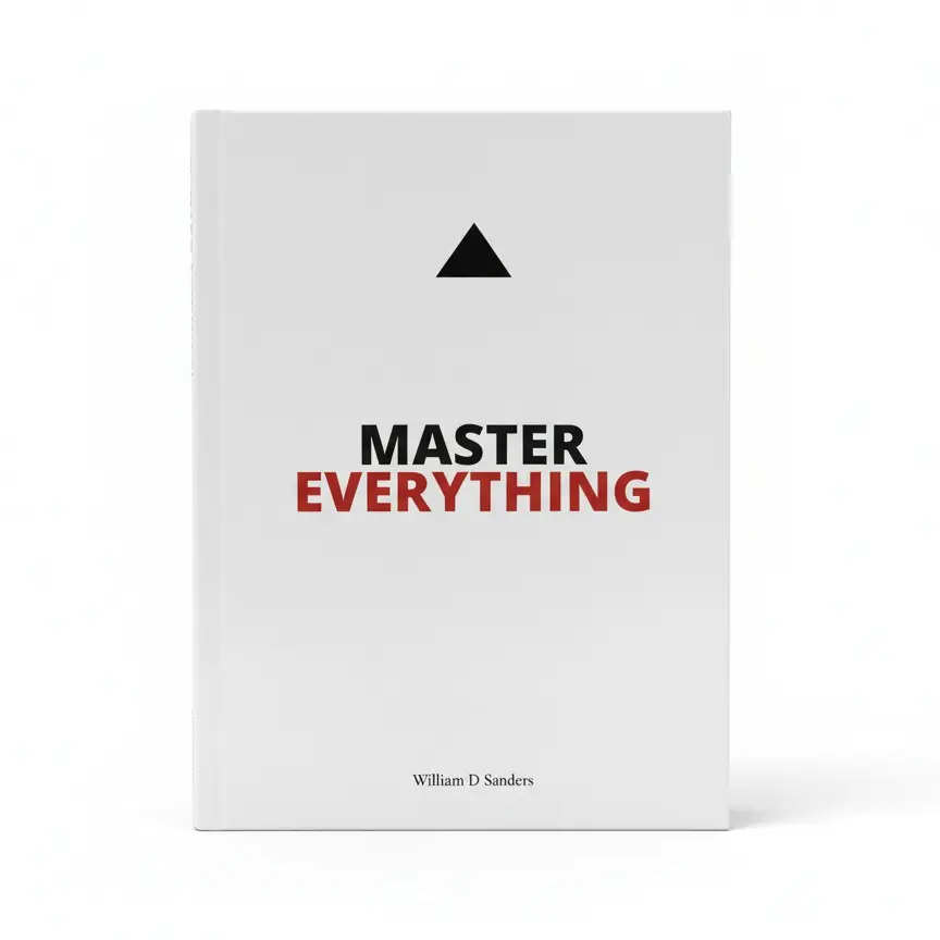 Master Everything by William D Sanders - Book for Accelerated Learning & Peak Performance Hacks - Unleash Your Potential & Overcome Limiting Beliefs
