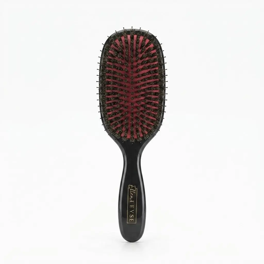 boar-bristle hair brush
