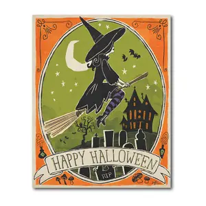 Courtside Market Stay Creepy VII 16x20 Canvas W all Art