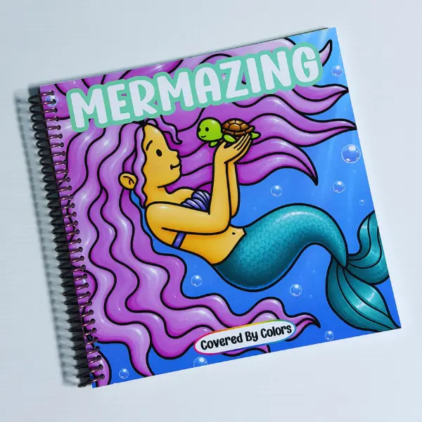 Mermazing Mermaid Coloring Book