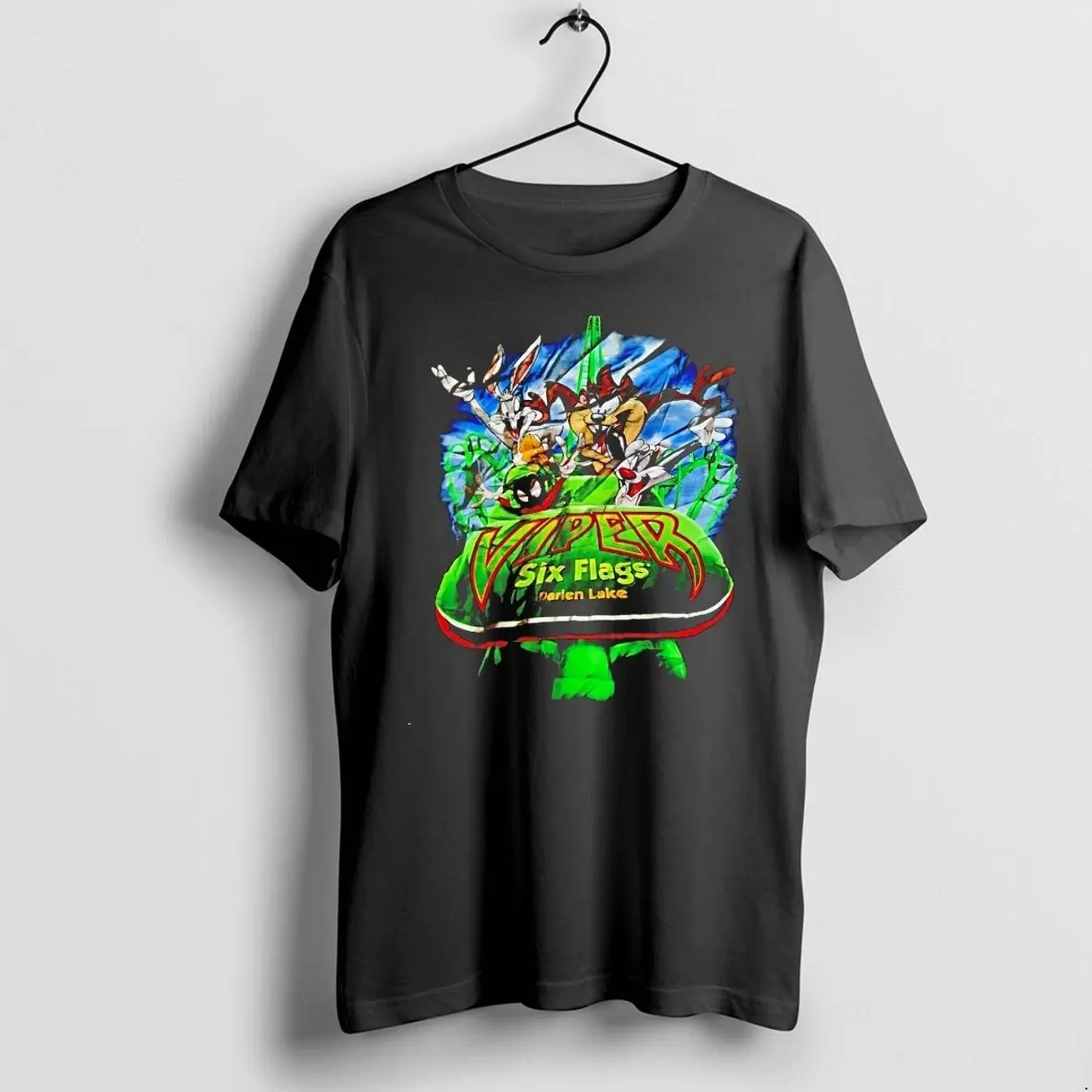Officials Viper Six Flags Darien Lake T Shirt Sweater Hoodie G2W