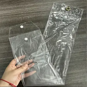 Iwish Hair Transparent Bag For Ponytail And Clips In Hair Extension