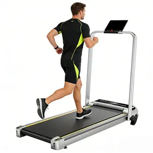 Space Saving Walking Pad with an incline Treadmill, Portable Under Desk Treadmill for Home Workout, Quiet Motor, Foldable Design, Perfect for Apartment Cardio and Daily Steps