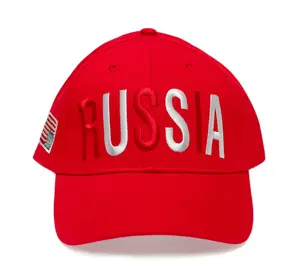 Anti Hat Pro Russia Upside Down USA Soviet Flag Cap Adult Unisex Red
