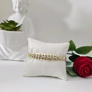 Valdiviajewery #1841 High Quality 14k Gold Plated Bracelet