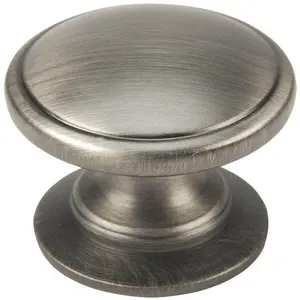 Cosmas 4702AS Antique Silver Cabinet Knob