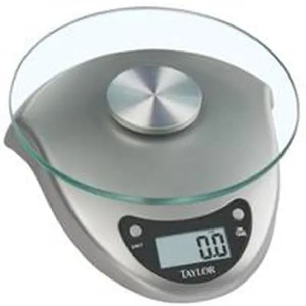 Taylor Precision Products Scale Kitchen Silver 6Lb 3831S