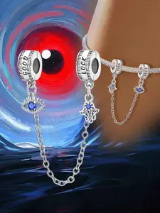 Ocean Themed Charm, Fashionable Jewelry Making Kit for Bracelet & Necklace, Creative Craft Materials, Holiday Gift Pendant Jewelry for Women
