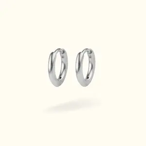 Silver Titanium Plain Huggies