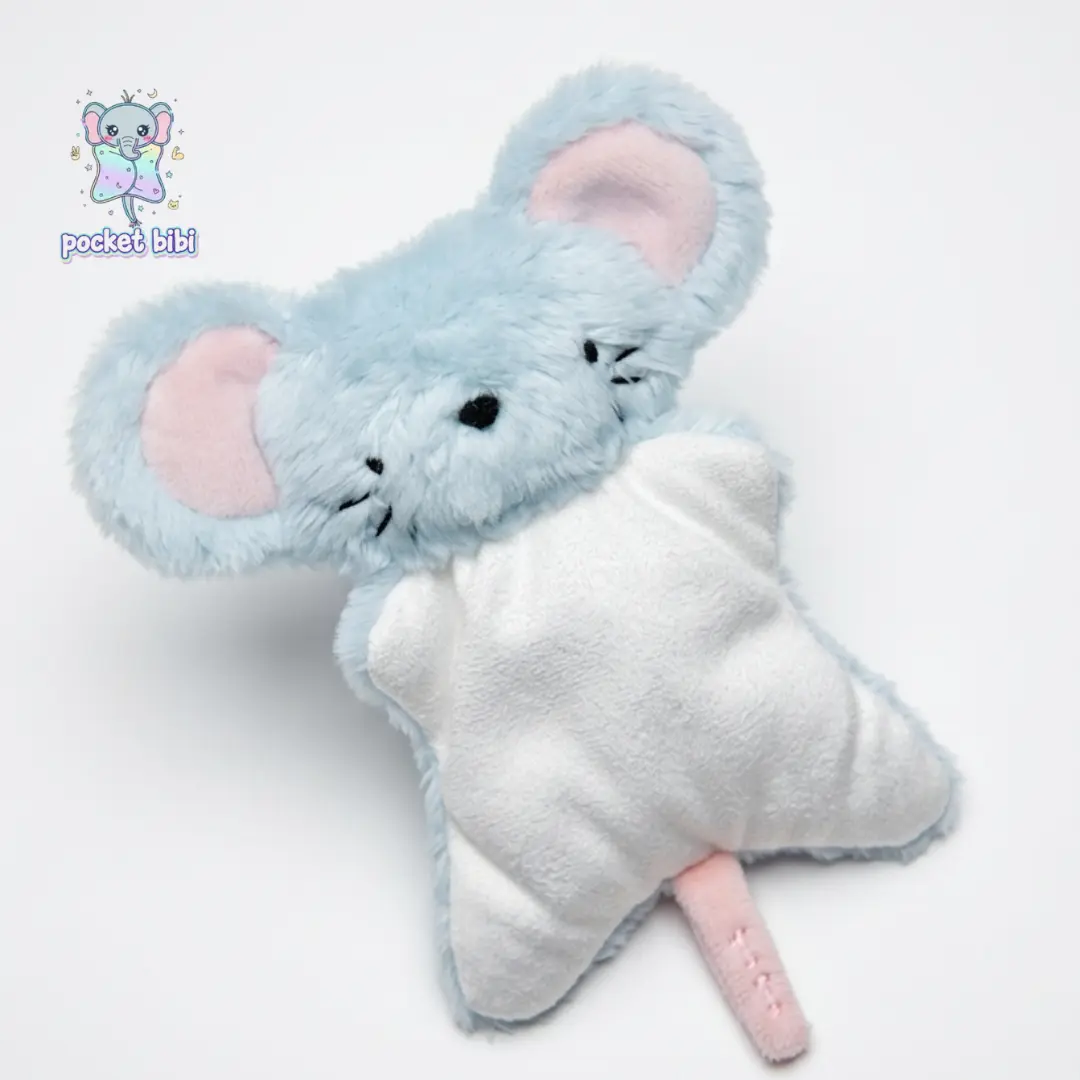 Pocket Bibi Animal Handmade Plush 4.4 Inches Soft Cotton-Soft Faux Fur Companion Adorable Gift for Any Occasion